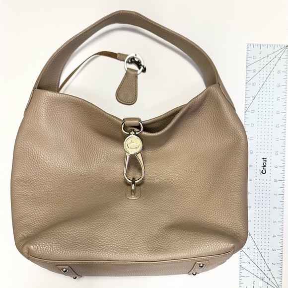 Dooney And Bourke Hobo Bag With Logo Lock